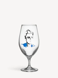 Best All about you Celebrate Him ölglas blåklintsblå 40cl 2-pack All About You|Glas