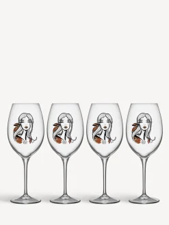 Clearance All about you Wait for her vinglas 52cl 4-pack All About You|Glas