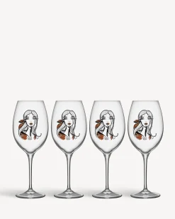 Clearance All about you Wait for her vinglas 52cl 4-pack All About You|Glas