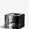 Hot Brick ljuslykta svart 75mm Brick|Ljuslyktor