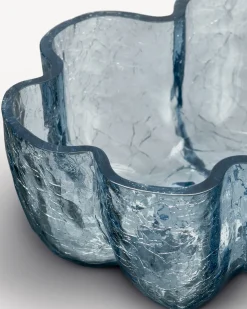 Discount Crackle skål cirkulärt glas 250mm Crackle|Vaser