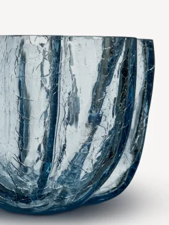 Discount Crackle skål cirkulärt glas 250mm Crackle|Vaser