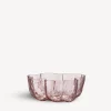 Clearance Crackle skål rosa 250mm Crackle|Dekorativa Objekt