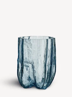 Fashion Crackle vas cirkulärt glas 270mm Crackle|Vaser