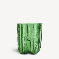 Clearance Crackle vas grön 270mm Crackle|Vaser