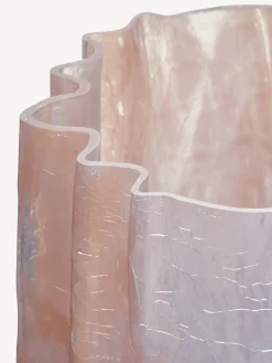 New Crackle vas pärlrosa 270mm Crackle|Vaser