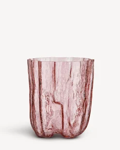 Outlet Crackle vas rosa 270mm Crackle|Vaser