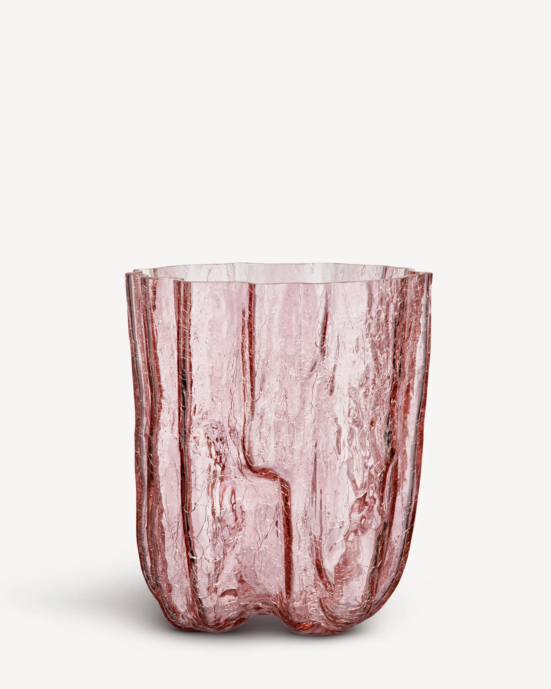 Outlet Crackle vas rosa 270mm Crackle|Vaser