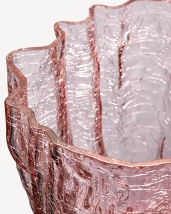 Sale Crackle vas rosa 175mm Crackle|Vaser