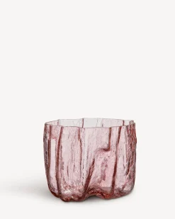 Sale Crackle vas rosa 175mm Crackle|Vaser