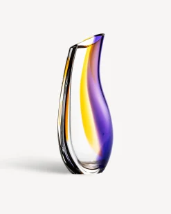 New Orchid vas lila/bärnsten GW AC-08 Artist Collection