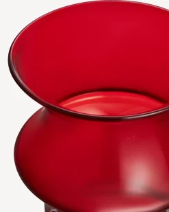 Hot Pagod vas röd 167mm Pagod|Vaser