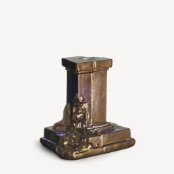 Outlet Rocky Baroque ljusstake glossy glaze 150mm Rocky Baroque