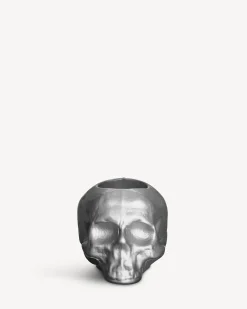 Best Still life skull ljuslykta silver 85mm Still Life|Ljuslyktor