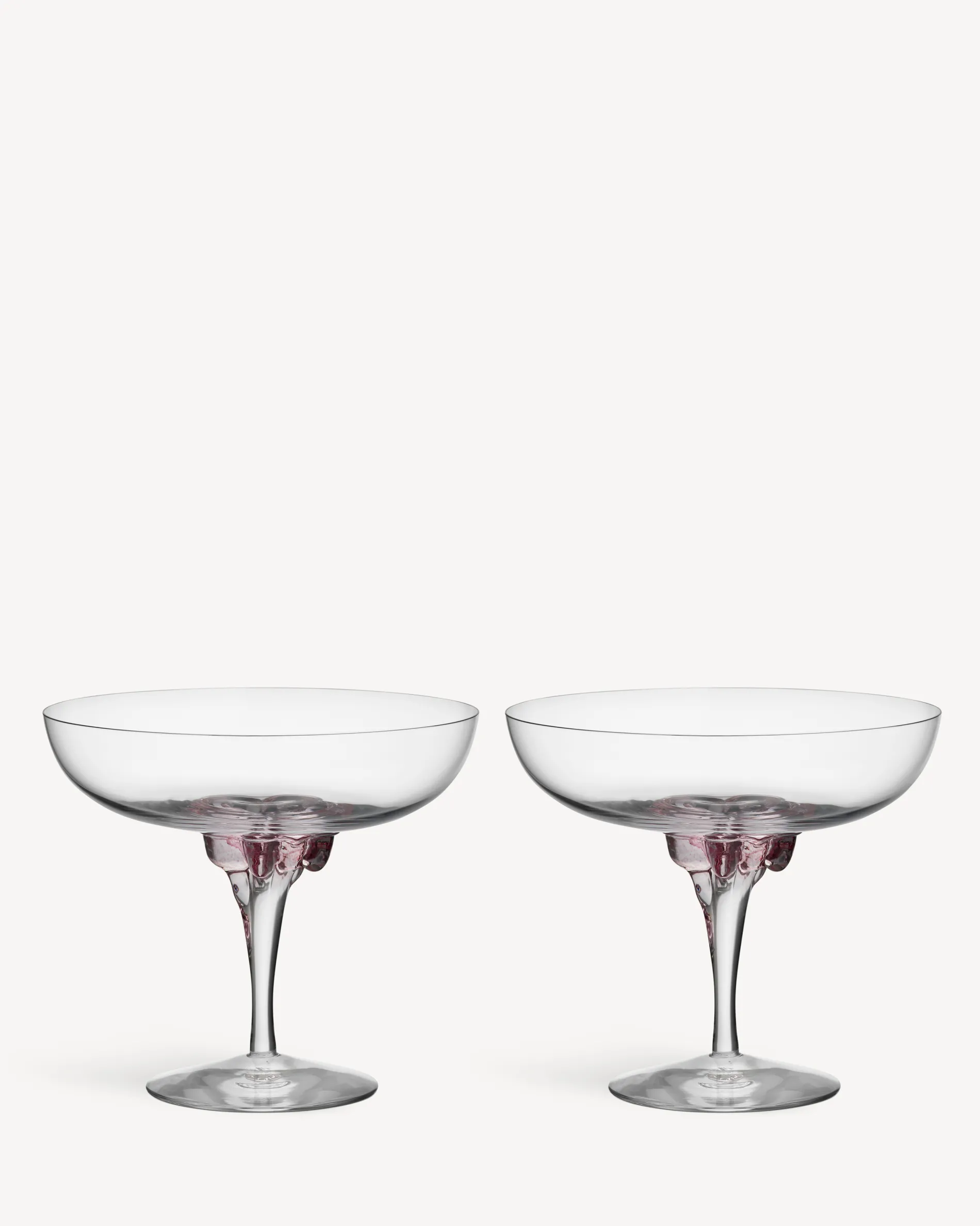 Best Sugar dandy coupe champagneglas rosa 32cl 2-pack Sugar Dandy|Glas
