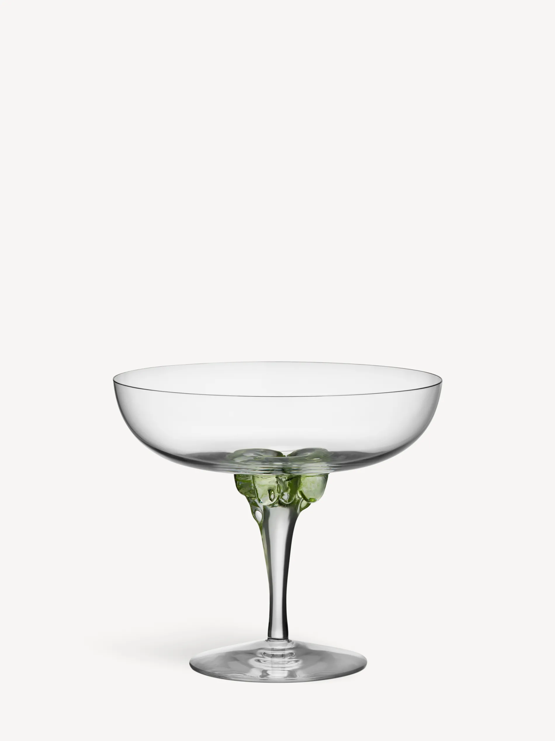 Online Sugar dandy coupe champagneglas grön 32cl Sugar Dandy|Glas